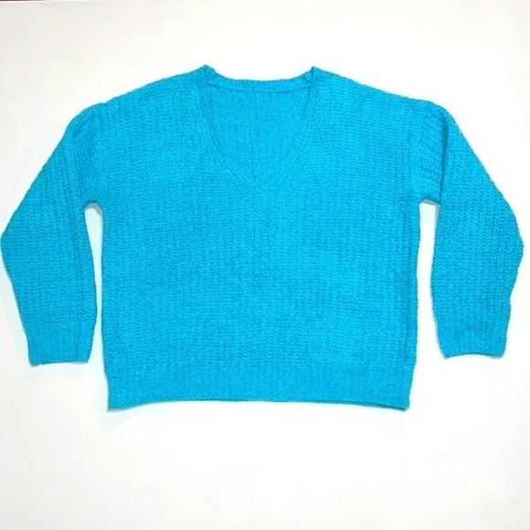 Express V Neck Long Sleeve Sweater Size Small - Picture 1 of 6